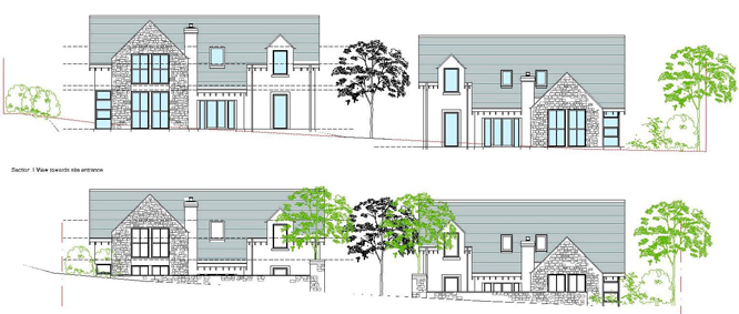 Notonhall  Farm Elevation Plans