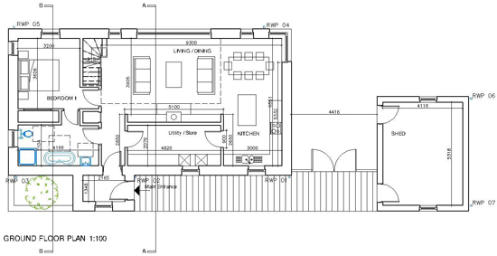 New Build Passive House Ground Floor Plans